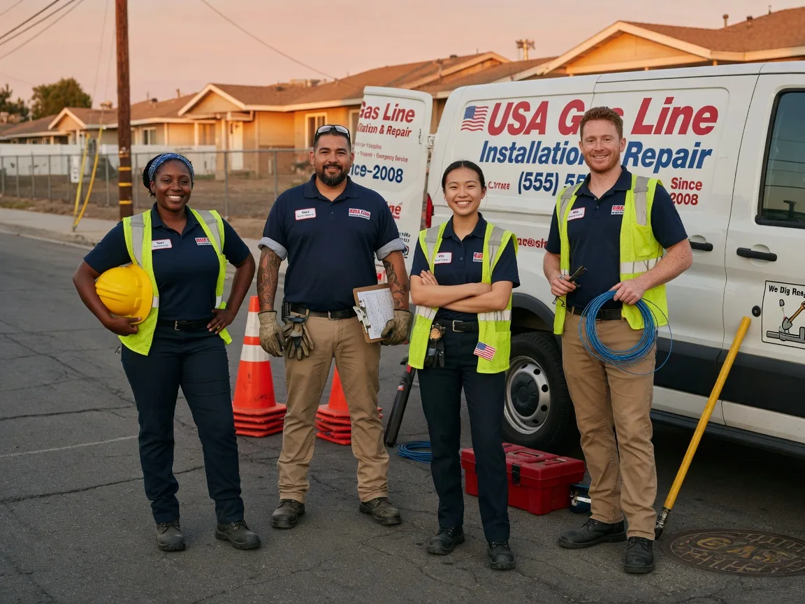 Gas Line Installation company in Port Bolivar, TX